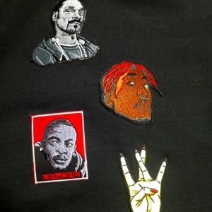 Reworked Death Row Records Black Hoodie